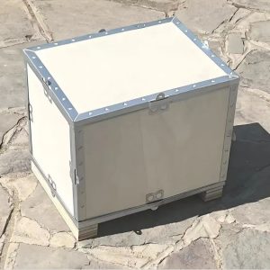 Exemption Inspection Wooden Case (Steel Belt Buckle Type)