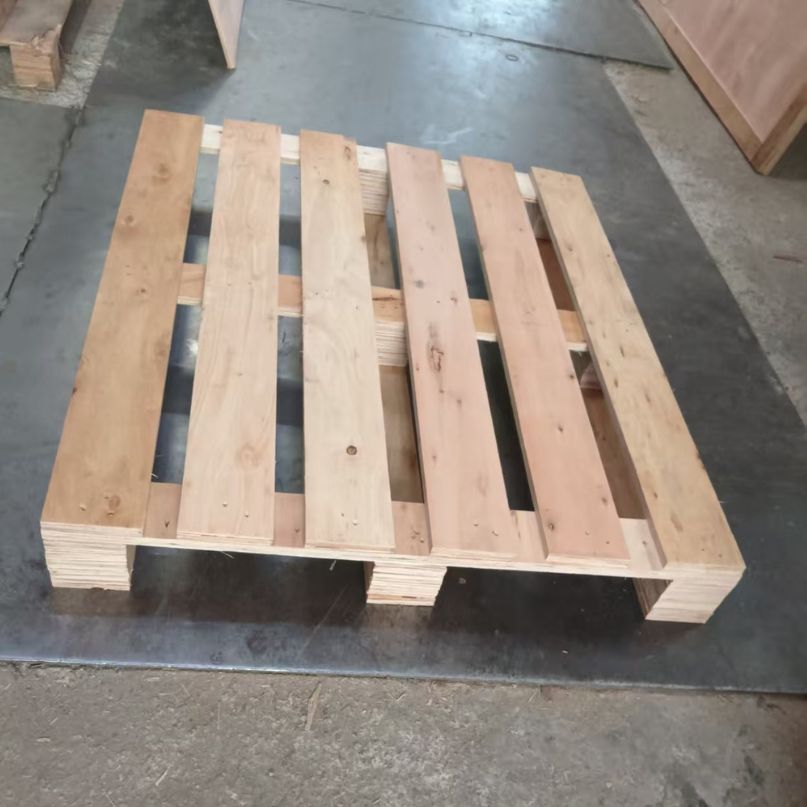 Solid Wood Pallet (Square Bar Type)